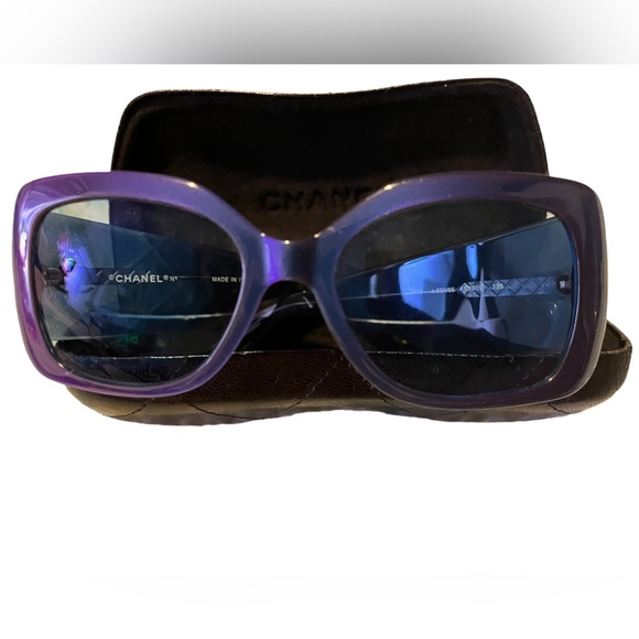 CHANEL Accessories - AUTHENTIC CHANEL COLOR CHANGE SUNGLASSES IRIDESCENT TANZANITE  🌶️🔥🧜🏾‍♀️